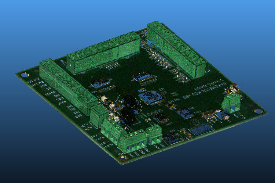 PCB Scan mit ScanRG QUALIMETER